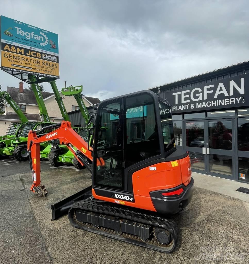 Kubota KX 030-4 Mini rýpadlá < 7t