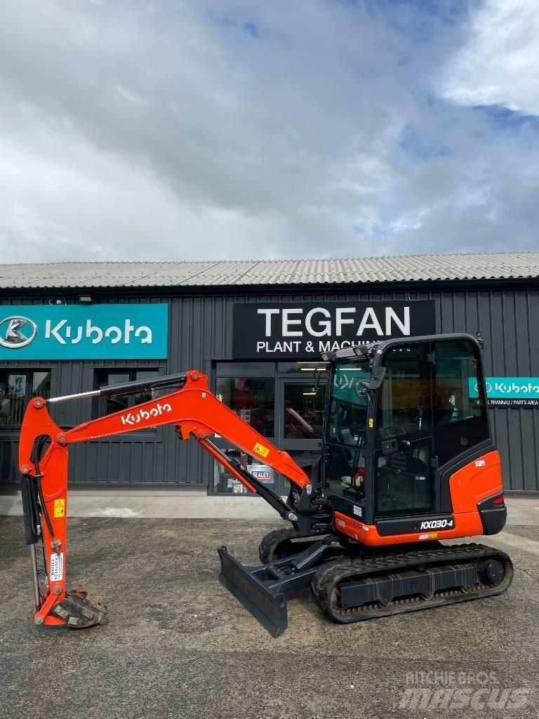 Kubota KX 030-4 Mini rýpadlá < 7t