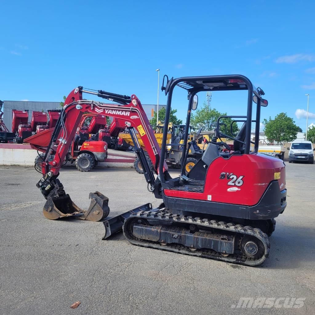 Yanmar SV26 Ess+ Mini rýpadlá < 7t