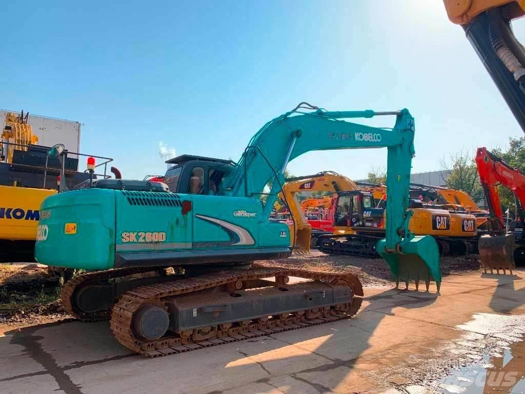 Kobelco SK 260D Pásové rýpadlá