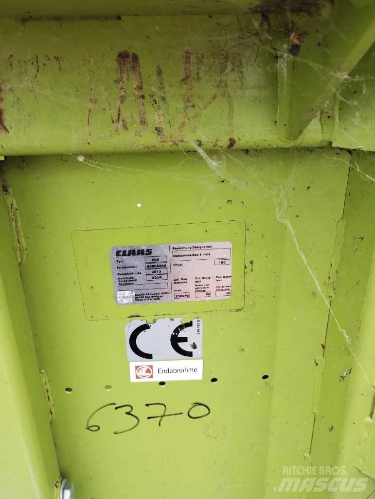 CLAAS RU 450 Xtra Ďalšie poľnohospodárske stroje