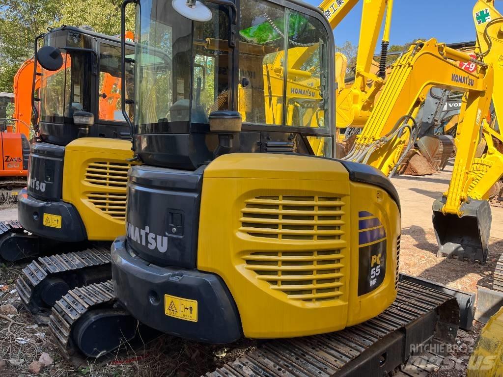 Komatsu PC 55 Pásové rýpadlá
