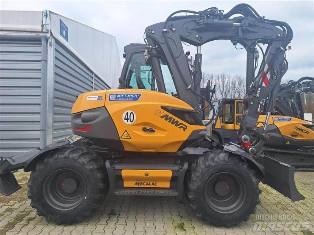 Mecalac 11 MWR Kolesové rýpadlá