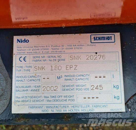 Nido SNK180 EPZ Snežné pluhy, predné snežné radlice
