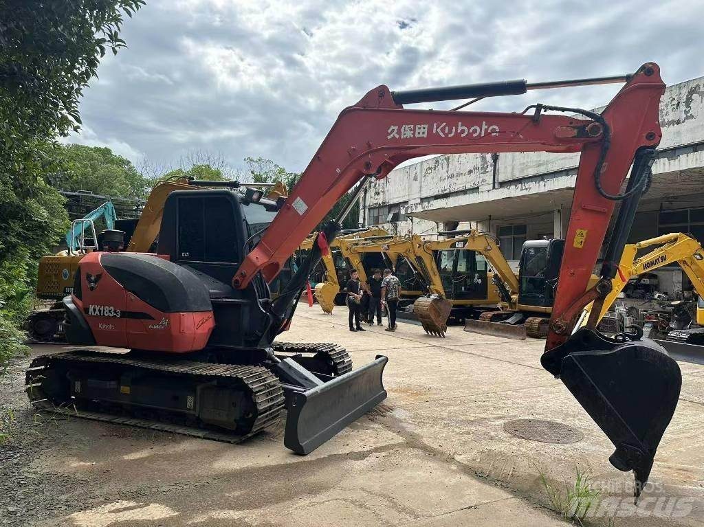 Kubota KX 183 Midi rýpadlá 7 t - 12 t