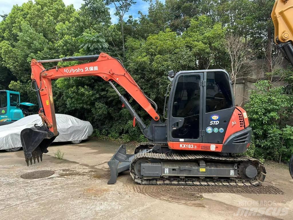 Kubota KX 183 Midi rýpadlá 7 t - 12 t
