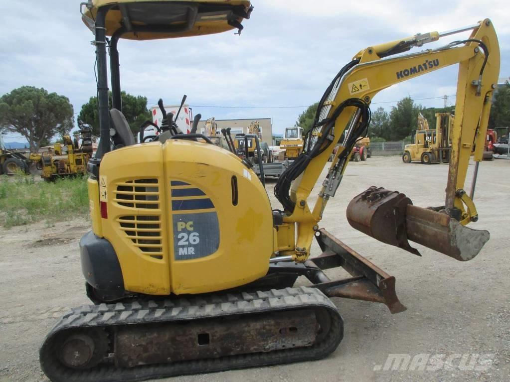 Komatsu PC 26 MR-3 Mini rýpadlá < 7t