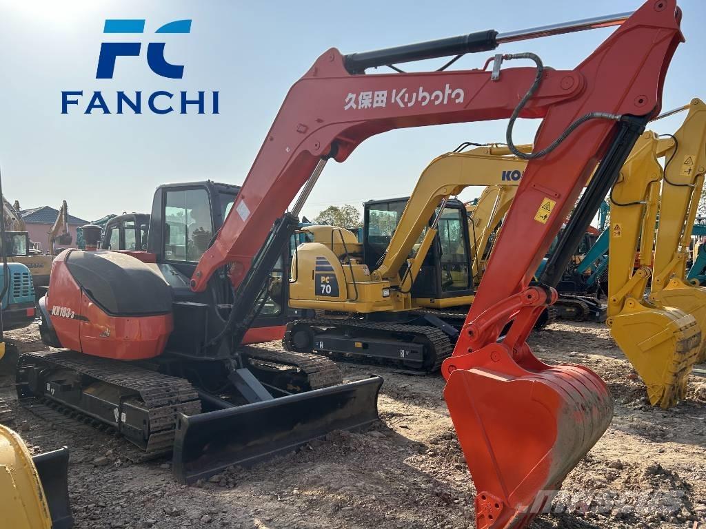 Kubota KX 183-3 Pásové rýpadlá