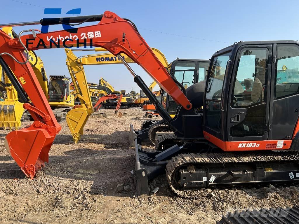 Kubota KX 183-3 Pásové rýpadlá