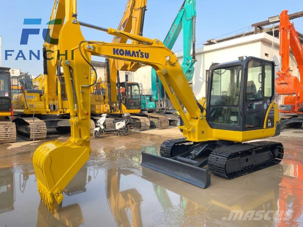 Komatsu PC 56-7 Pásové rýpadlá