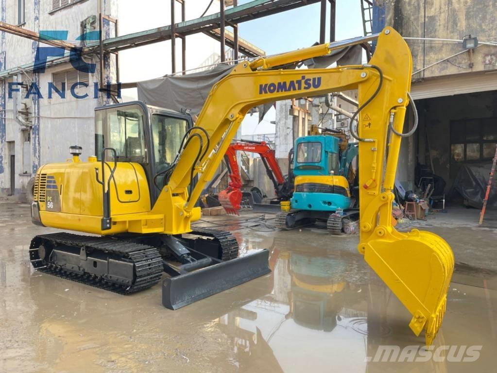 Komatsu PC 56-7 Pásové rýpadlá