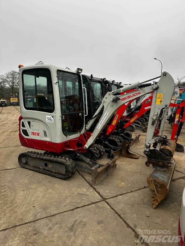 Takeuchi TB 216 Mini rýpadlá < 7t