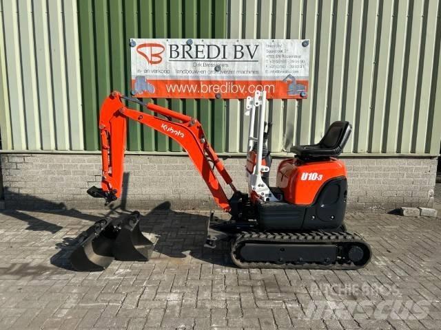 Kubota U 10-3 Mini rýpadlá < 7t