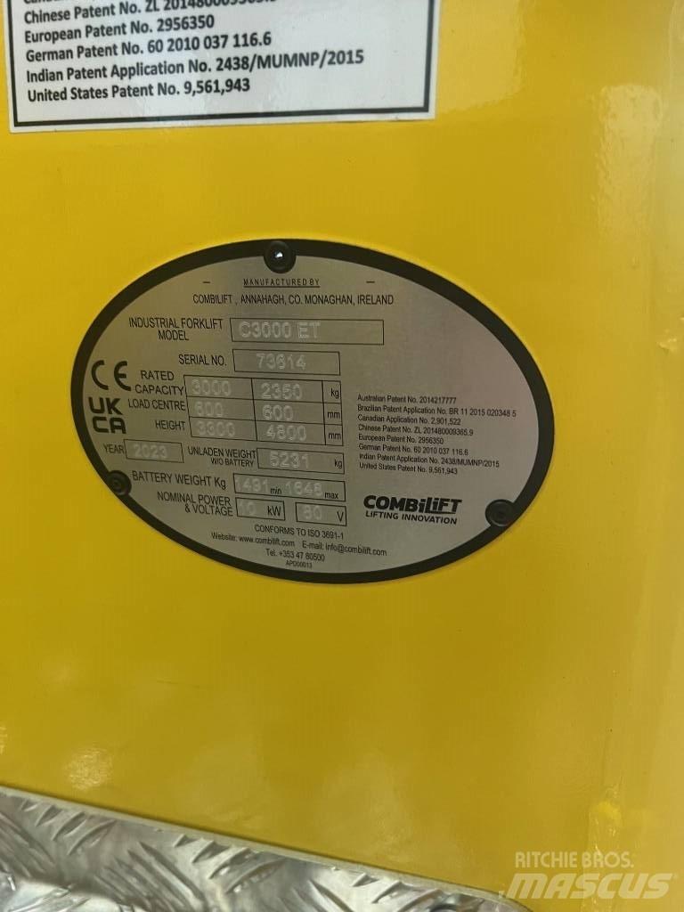 Combilift C3000ET Akumulátorové vozíky