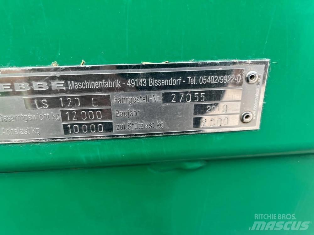 Tebbe 120 LS Rozmetadlá maštaľného hnoja