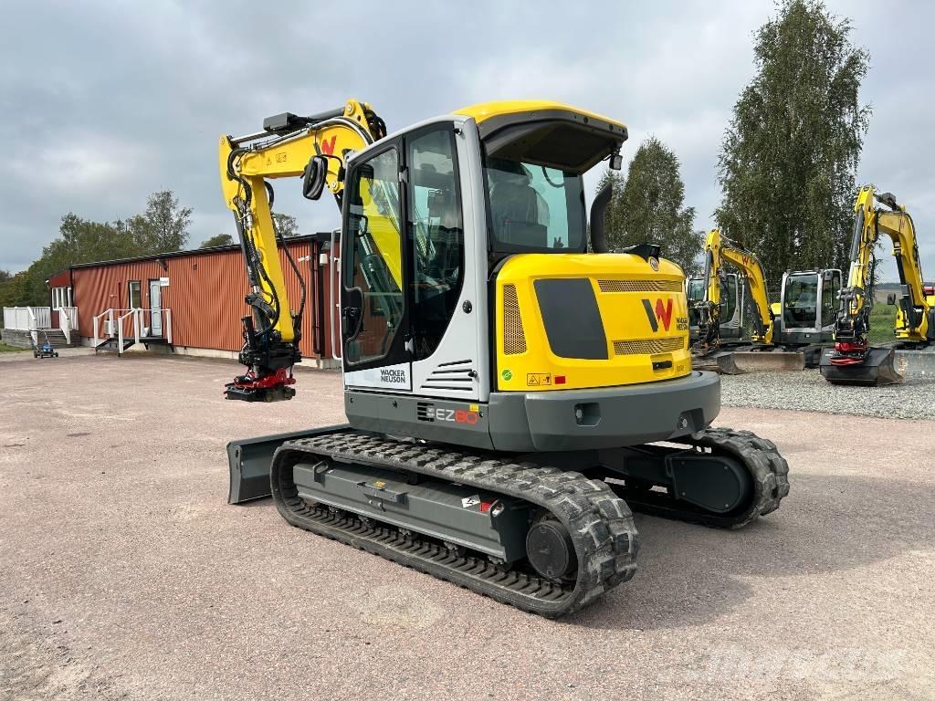 Wacker Neuson EZ80 Midi rýpadlá 7 t - 12 t
