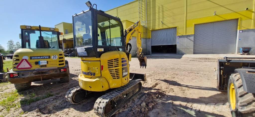 Komatsu PC 26 MR Mini rýpadlá < 7t