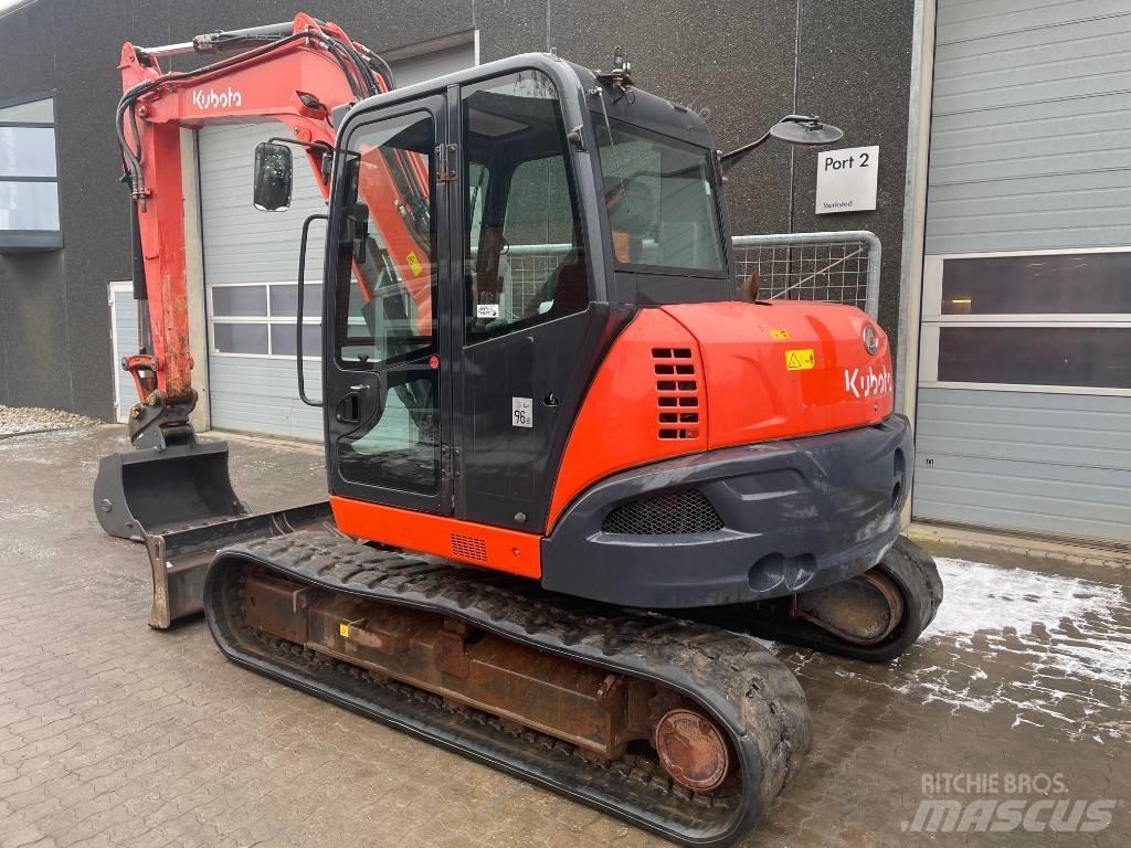 Kubota KX080-4a Midi rýpadlá 7 t - 12 t