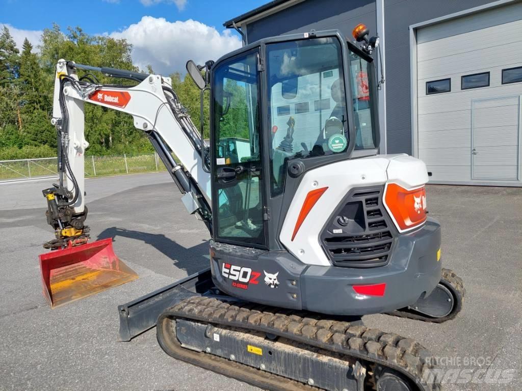 Bobcat E50z Mini rýpadlá < 7t