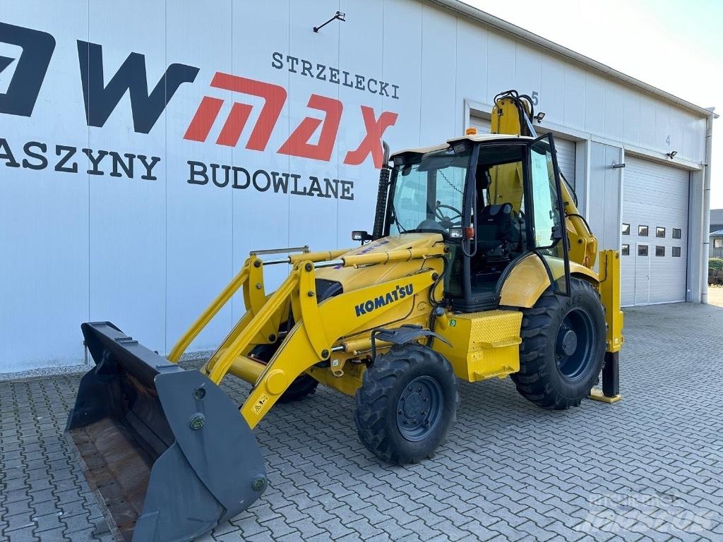 Komatsu WB93R Rýpadlo-nakladače