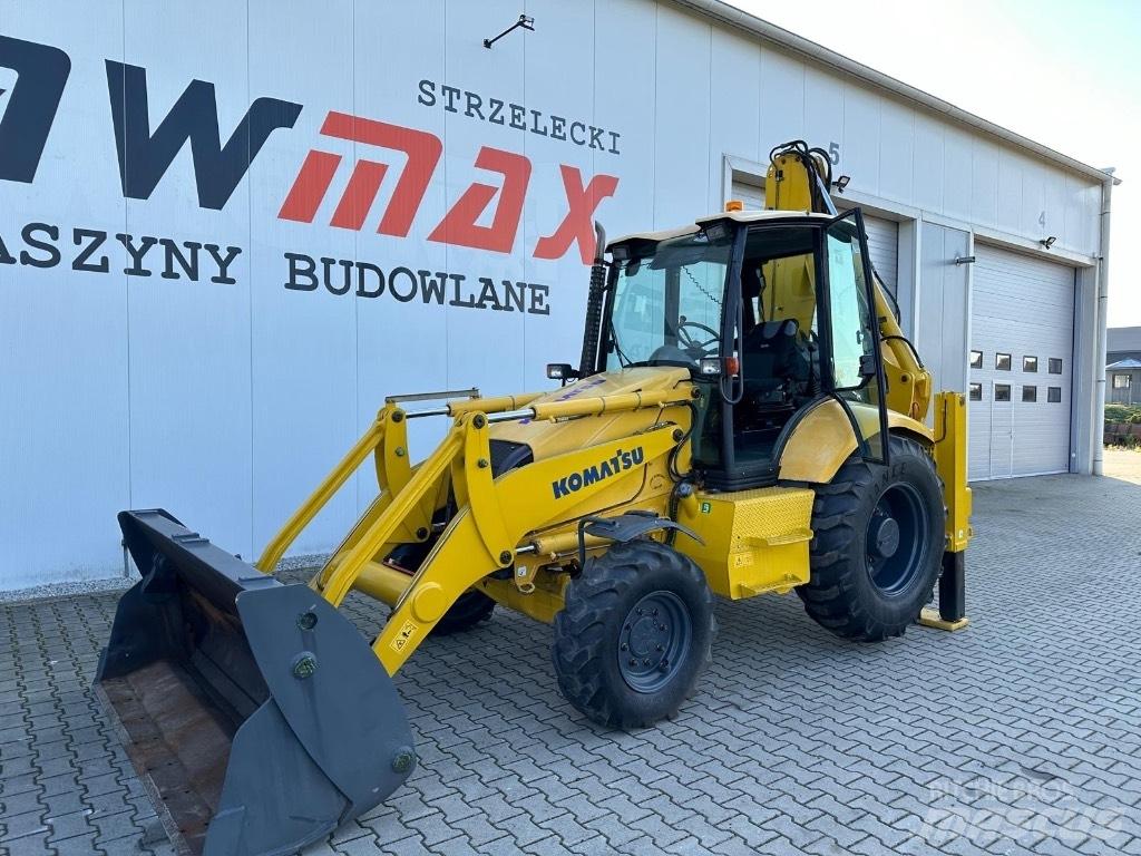 Komatsu WB93R Rýpadlo-nakladače