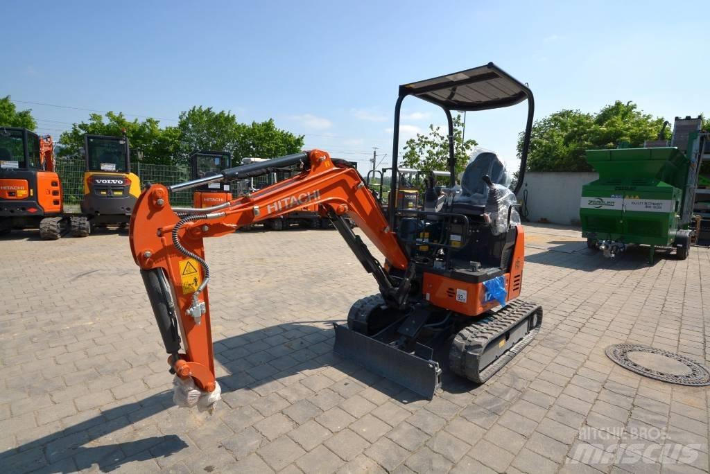 Hitachi ZX 17 U-6 Mini rýpadlá < 7t