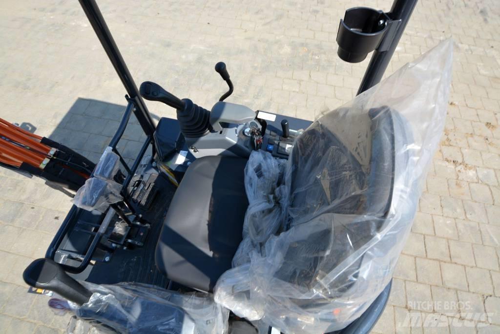 Hitachi ZX 17 U-6 Mini rýpadlá < 7t