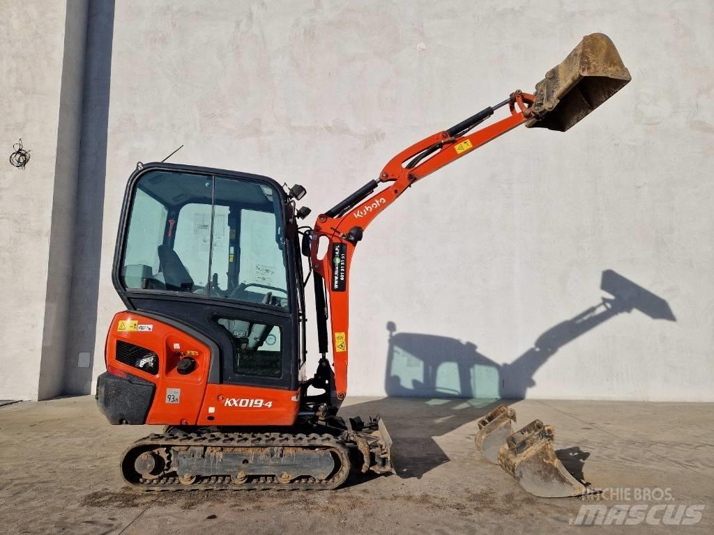 Kubota KX 019-4   P373 Mini rýpadlá < 7t