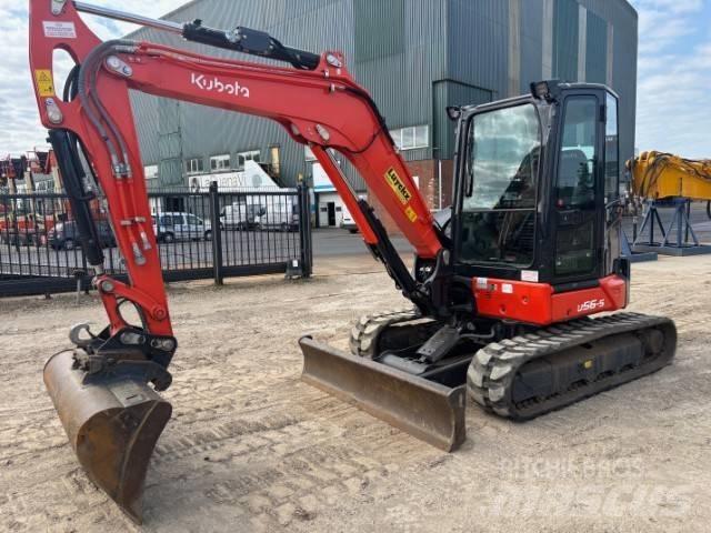 Kubota U 56-5 Mini rýpadlá < 7t
