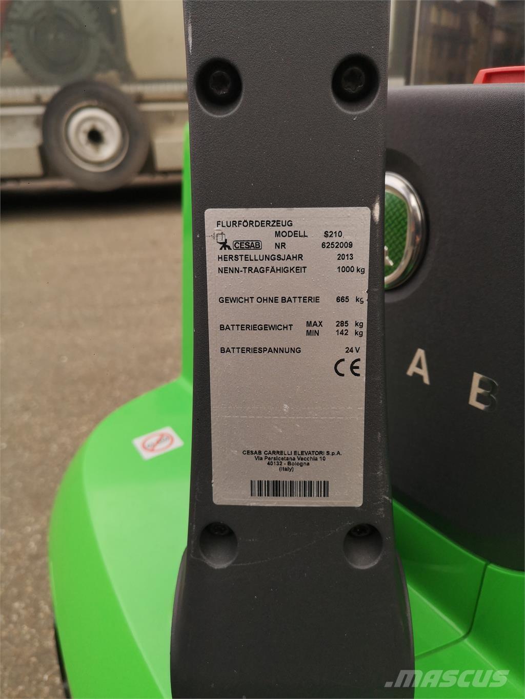 Cesab S210 Samohybné vozíky