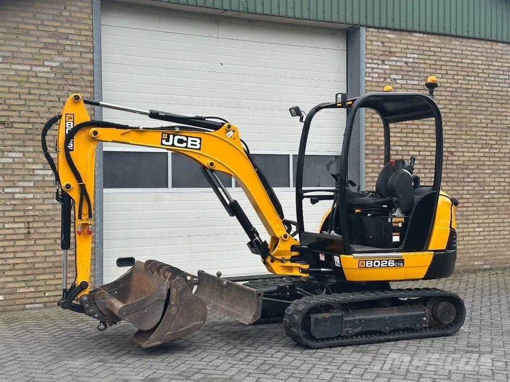 JCB 8026 CTS Mini rýpadlá < 7t