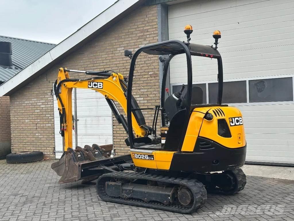 JCB 8026 CTS Mini rýpadlá < 7t