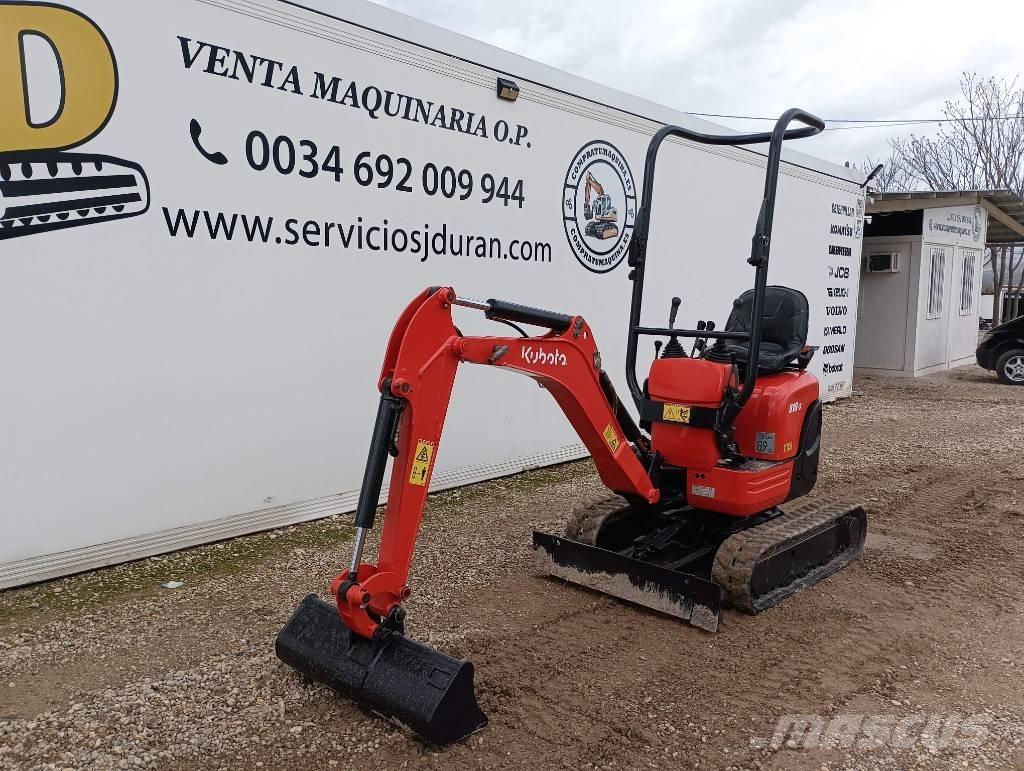 Kubota U 10 Mini rýpadlá < 7t