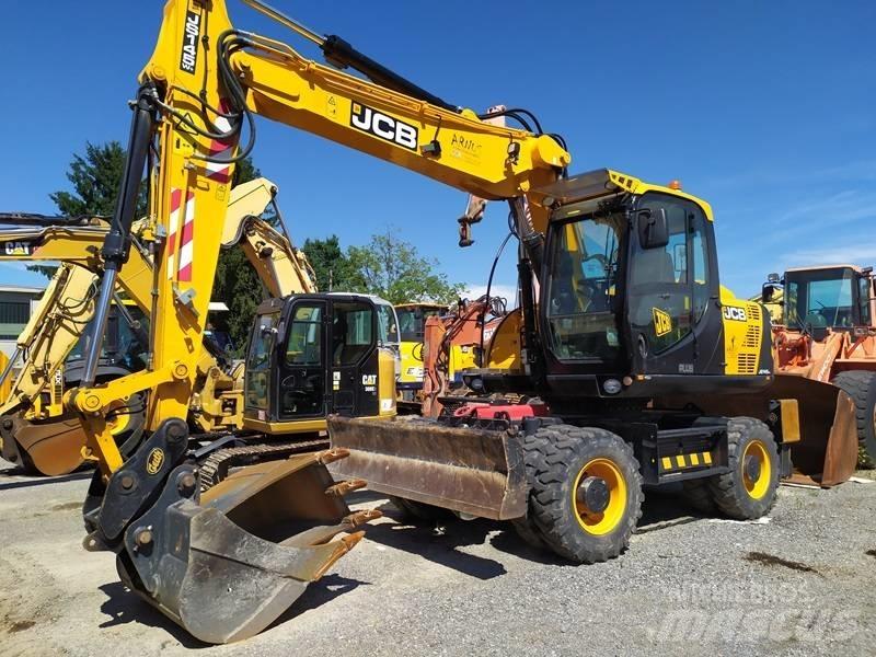 JCB JS 145 W Kolesové rýpadlá