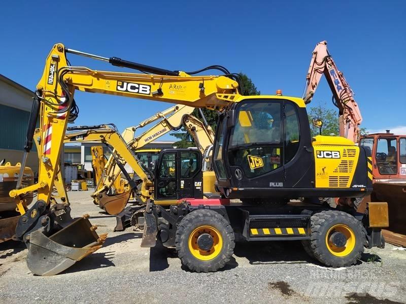 JCB JS 145 W Kolesové rýpadlá
