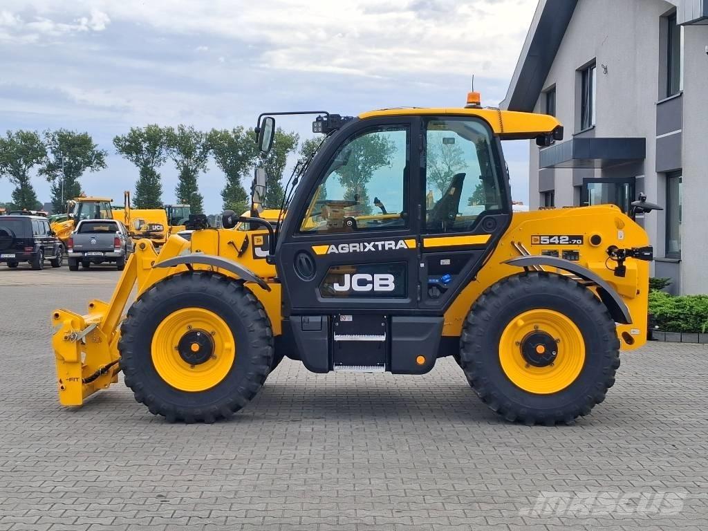 JCB 542-70 Agri XTRA Teleskopické nakladače pre poľnohospodárstvo