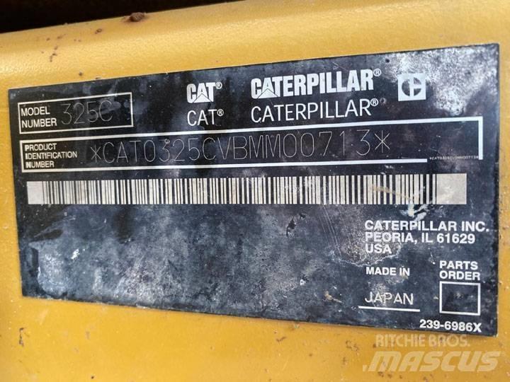CAT 325CL Pásové rýpadlá