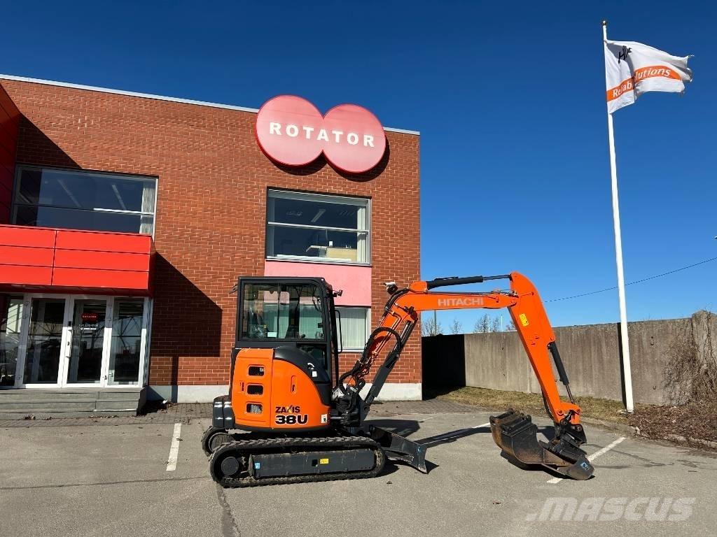 Hitachi ZX 38 U-5 A Mini rýpadlá < 7t