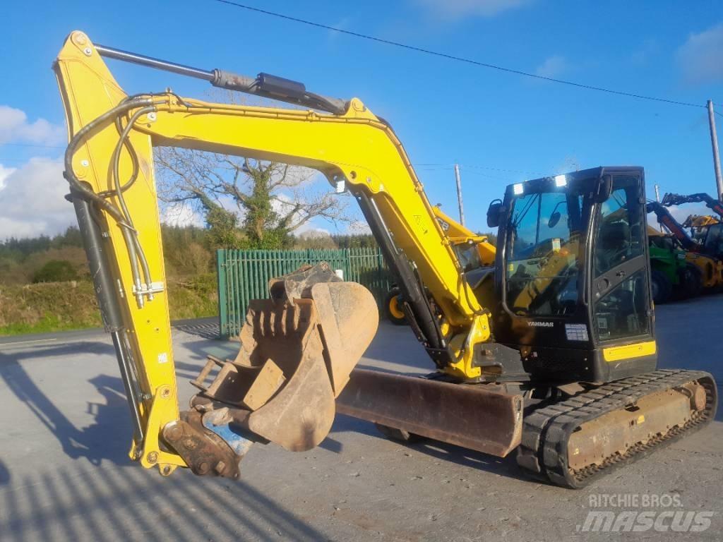 Yanmar Vio 82 Pásové rýpadlá