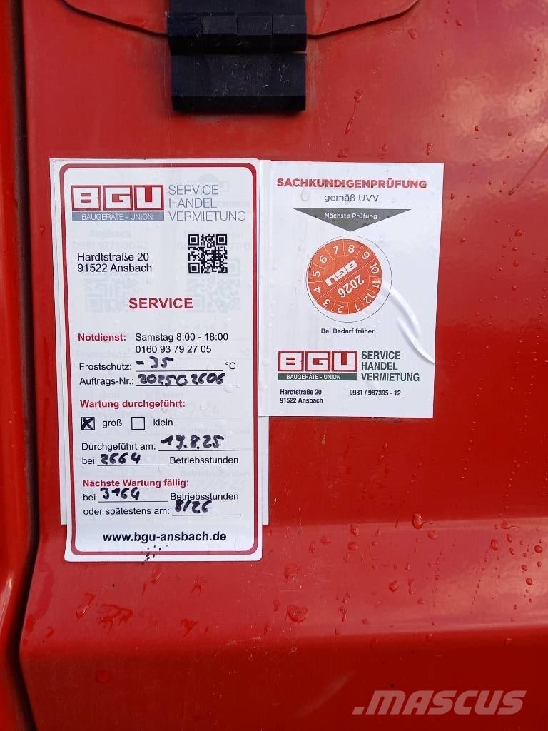 Manitou 220 TJ + Teleskopické plošiny