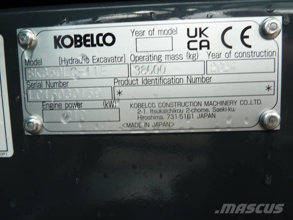 Kobelco SK350LC-11E Pásové rýpadlá