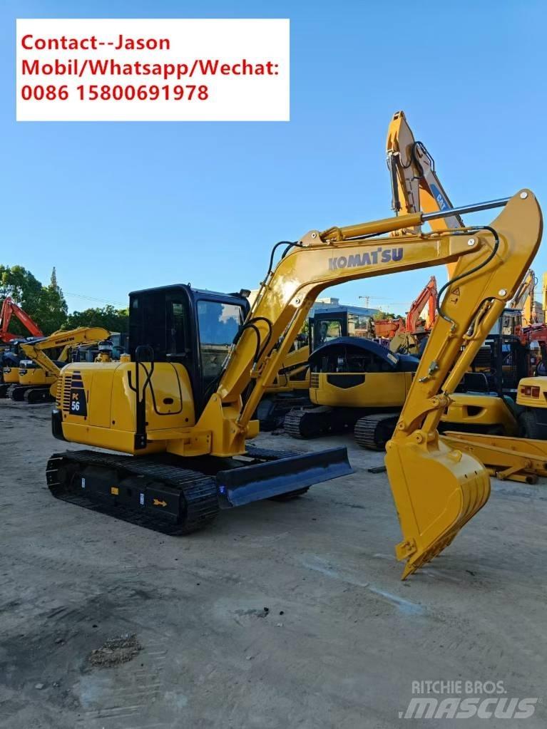 Komatsu PC 56 Mini rýpadlá < 7t
