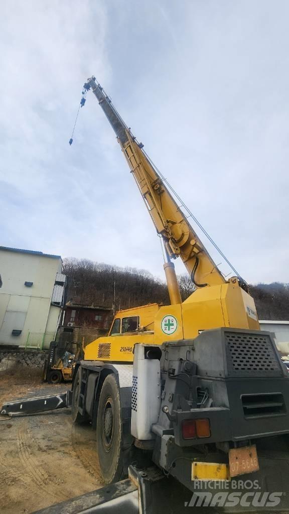 Tadano TR250M-5 Žeriavy pre ťažký terén