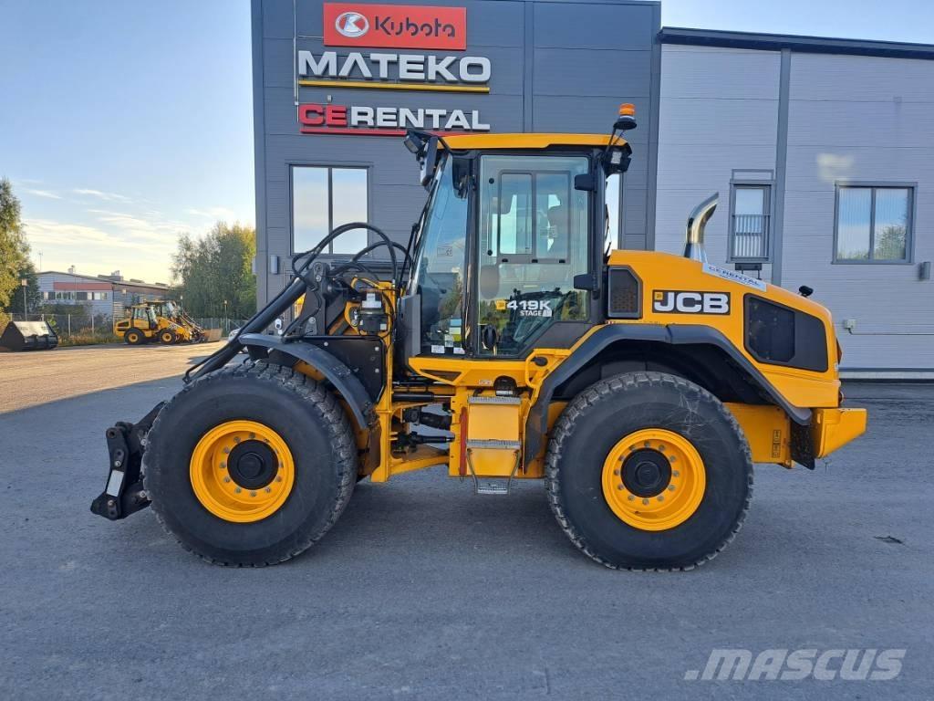 JCB 419 S Kolesové nakladače