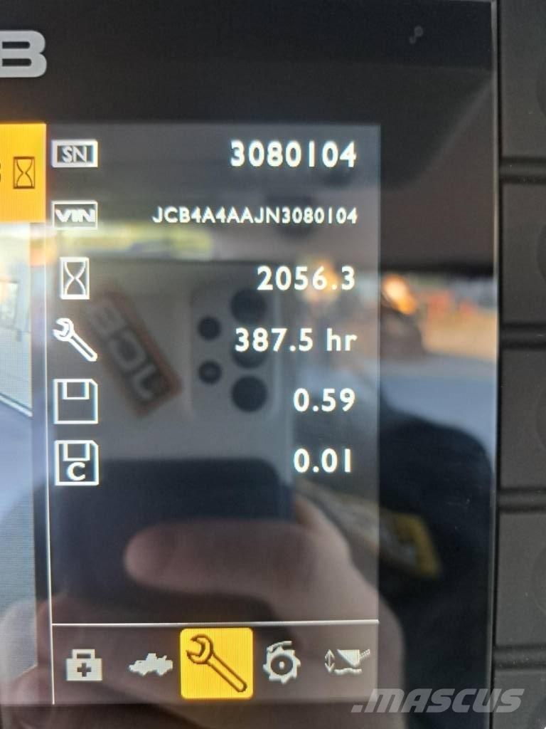JCB 419 S Kolesové nakladače