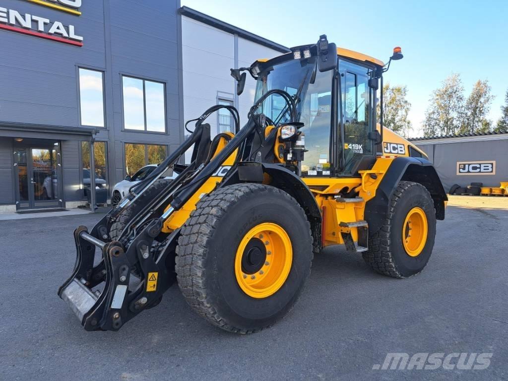 JCB 419 S Kolesové nakladače