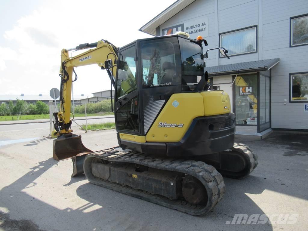 Yanmar SV 100-2A Midi rýpadlá 7 t - 12 t