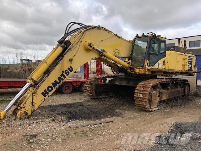 Komatsu PC 750 SE-7K Pásové rýpadlá