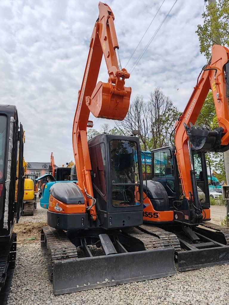 Hitachi ZX55 Mini rýpadlá < 7t