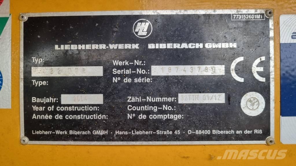 Liebherr 32 TTR Pásové žeriavy